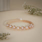 18K Gold Coated Pearl Adjustable Bracelet – Anti Tarnish Demi-Fine Jewellery