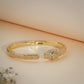 18K Gold Coated Panther Crystal Bracelet – Anti Tarnish Demi-Fine Jewellery