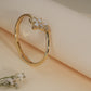 18K Gold Coated Butterfly Crystal Bracelet – Anti Tarnish Demi-Fine Jewellery