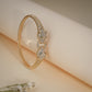 18K Gold Coated Twin Panther Crystal Bracelet – Anti Tarnish Demi-Fine Jewellery