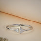 White Gold Coated Crystal Cuff Bracelet – Anti Tarnish Demi-Fine Jewellery