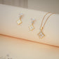 Pearl Clover Pendant Set