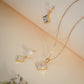 Pearl Clover Pendant Set