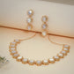 Teardrop Pearl Droplet Necklace Set