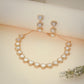 Amora Heart Pearl Necklace & Earring Set